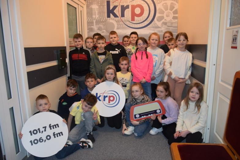 Drugoklasiści z Łukowa z wizytą w Radiu Podlasie
